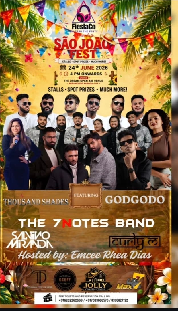 São João event poster